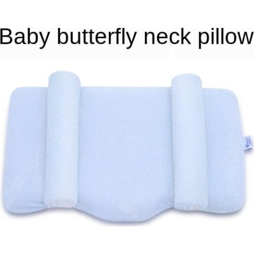 Specially designed for infants and young children to adjust the breathable anti-bias head shaped memory pillow to protect the
