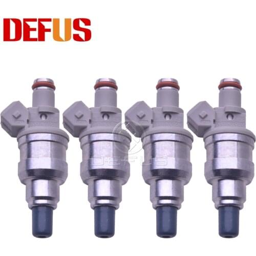 DEFUS 4pcs Fuel Injector 35310-33150 For HYUNDAI SONATA 2.0L L4 92-95 4holes 3531033150 35310 33150 9250930004 Nozzle Bico NEW