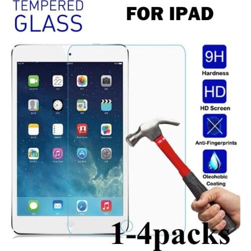 1/2/3/4packs 9H Screen Protector Flim for IPad Pro 10.5 2017 Tempered Glass for IPad Air3 10.5 2019 Tablet Protective Glass Flim