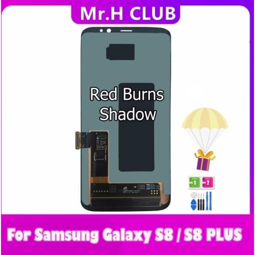 100% Tested Super AMOLED LCD For Samsung S8 G950 LCD S8 G950F LCD For Samsung S8 Display LCD Screen Touch Digitizer Assembly