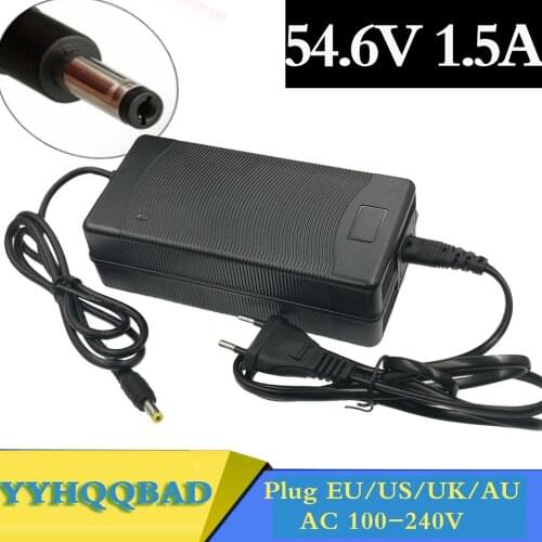54.6V1.5A charger 54.6v 1.5A electric bike lithium battery charger for 48V lithium battery pack
