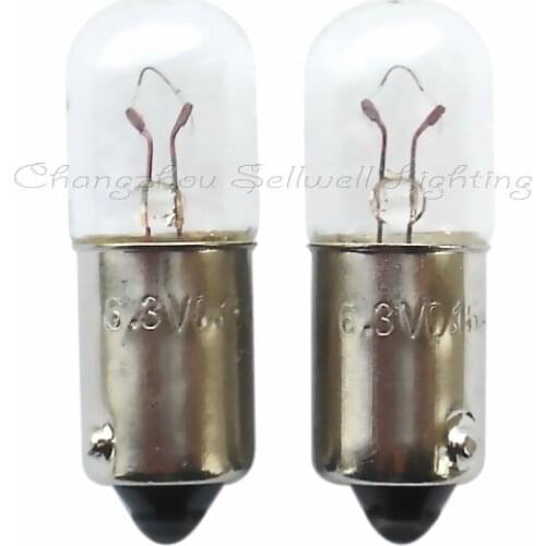 6.3v 0.15a Ba9s T10x28 New!miniature Lighting Bulbs A369