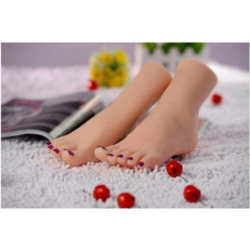 Free shipping!Fake Feet Realistic Mannequin Realistic Women Foot Made In Guangzhou