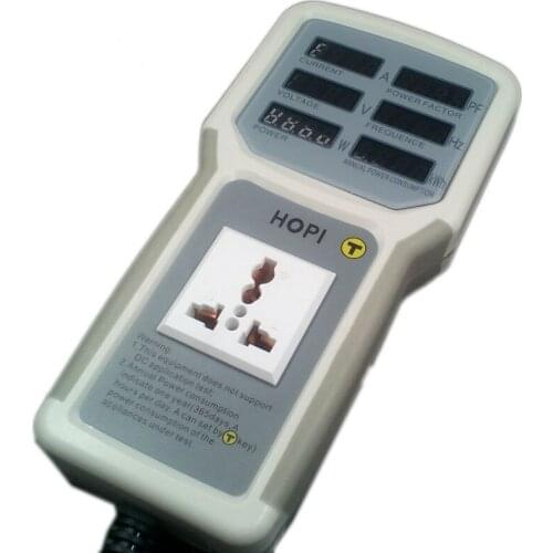 Digital Electric Power Energy Meter Tester Monitor Watt Meter Analyzer energy saving lamps tester HP9800 Frequency Meters