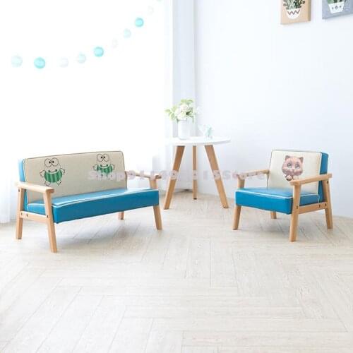 Children Sofa Seat Cartoon Boys And Girls Princess Lazy Kindergarten Single Double Reading Cute Baby Small Sofa