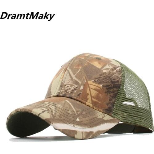 Camo11 colors mens Baseball Caps Womens cap male Snapback Hip Hop Cap dad hat Summer Mesh Gorras Unisex Streetwear Bones hat