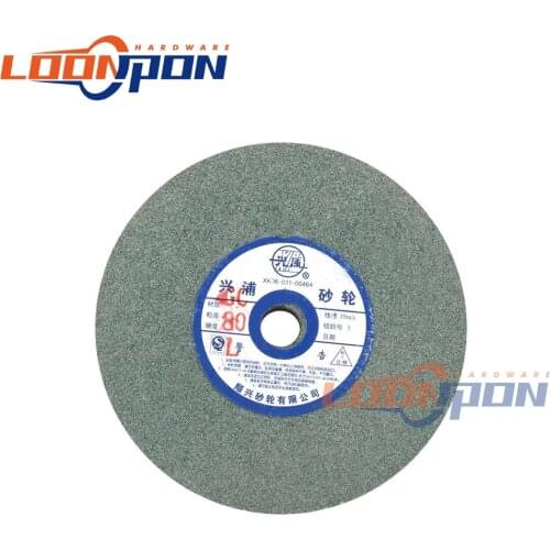 Ceramic Grinding Wheel 150x12.7x16mm Resistant Disc Abrasive Disc Polishing Metal Stone Wheel for Bench Grinders 80