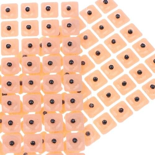 600Pcs Ears Stickers Auricular Auriculotherapy Vaccaria Ear Massage Care Sticker Relaxation Therapy Needle Patch