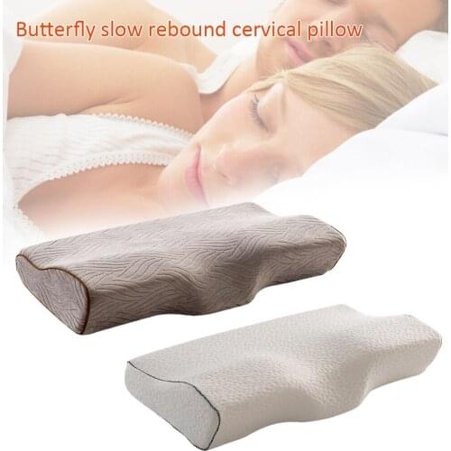 Comfortable Cervical Orthopedic Pillows Latex Neck Care Memory Foam Sleeping Bedroom Pillow Head Neck Support Travesseiro