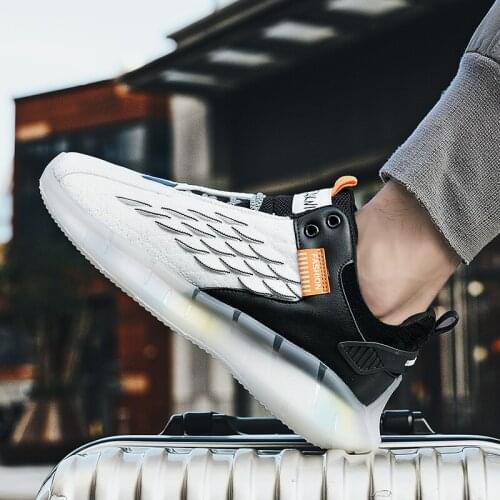 Causal sports sapatos slip fashion Mens white mens leisure 39 Sneaker sport man breathable shoe sapato casuales Casual men on s