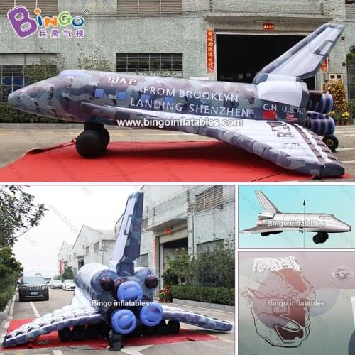 Custom made 8x5.7x3.2 meters inflatable aeroplane / air balloon plane / aeroplane inflatable decorations toys