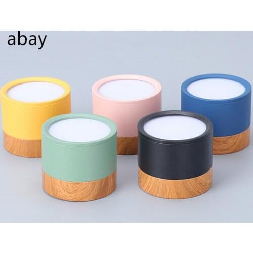 Nordic Led Wood Ceiling Lights Modern Led Ceiling Lamp For Living Room Bedroom Luminaire Aisle Corridor Lighting Fixtures 7W