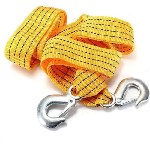 Heavy self-help towing rope nylon rope strong hook traction rope cable