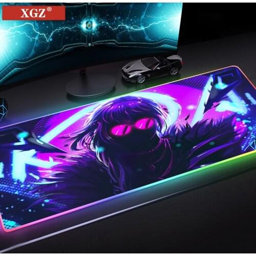 XGZ Supports Gaming Accessories Xxl Mouse, Gaming Table Mouse Pad for Computer RGB Pad, Mouse Pad for Gamers with Backlit PC