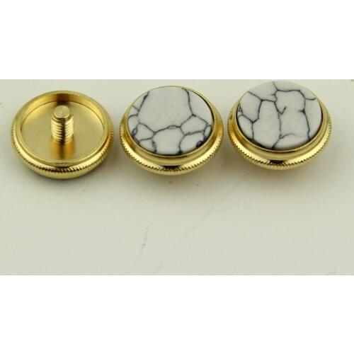 3 Pcs Trumpet Finger Buttons Valve Finger Trumpet Cap Screw Cover for Musical Bass Instrument Trumpet Repairing Accessories