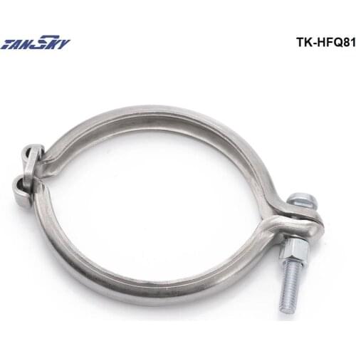 TANSKY -Turbocharger Turbine Exhaust Cartridge Clamp V-Band Turbo 81mm Flange Citroen TK-HFQ81