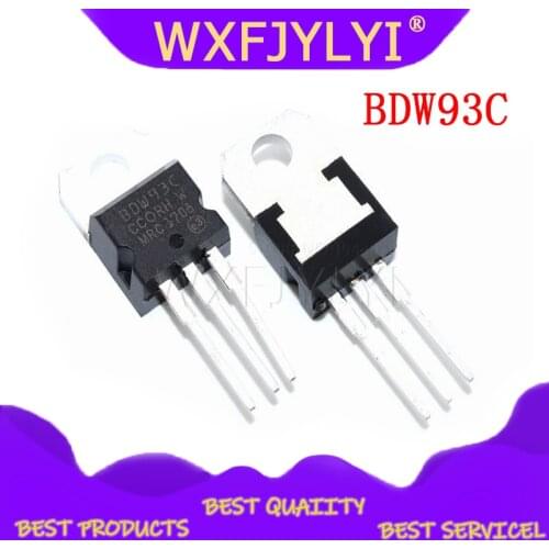10PCS BDW93C TO-220 BDW93 TO220 NPN Darlington Transistor new original
