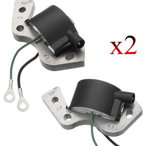 2PCS New Ignition Coil Module Outboard Motor Ignition Coil For Johnson Evinrude Replacement Plastic&Metal 584477 0584477 582995
