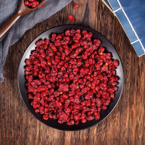 2020 Organic Wild Dried Schisandra Chinensis Wu Wei Zi Five Flavor Berry Herbs wuweizi herbal tea good for health care