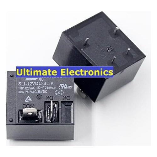 5pcs SLI-05VDC-SL-A SLI-12VDC-SL-A SLI-24VDC-SL-A 5V 12V 24V 4feet 30A