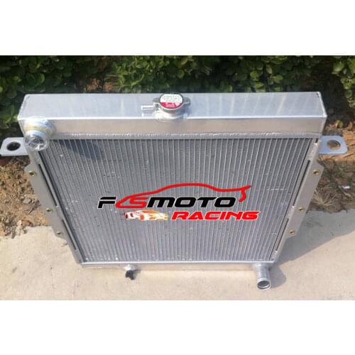Aluminum Radiator FIT FOR TOYOTA LandCruiser Land Cruiser 75 Series HZJ75 1HZ Manual