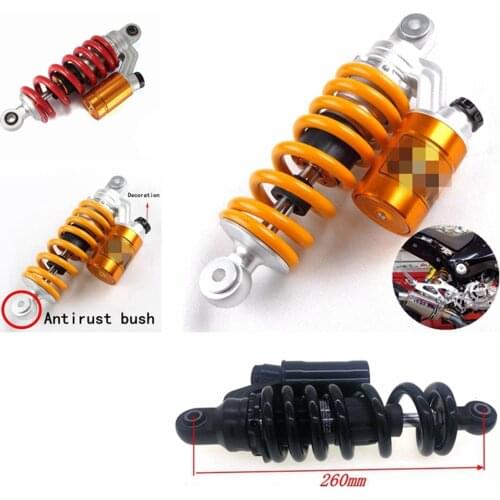 Motorcycle Rear Suspension Center Shock Absorber 240mm 260mm for Honda Grom MSX125 MSX125 SF Benelli TNT125135 Kawasaki Z125 Pro