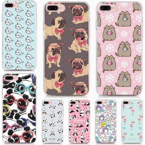 For Oneplus Nord 2 5G 200 CE 5G 9R 7 Pro 6T 6 5T 5 3 Case Silicone Soft Cover Print Funny Animal Shell Phone Case