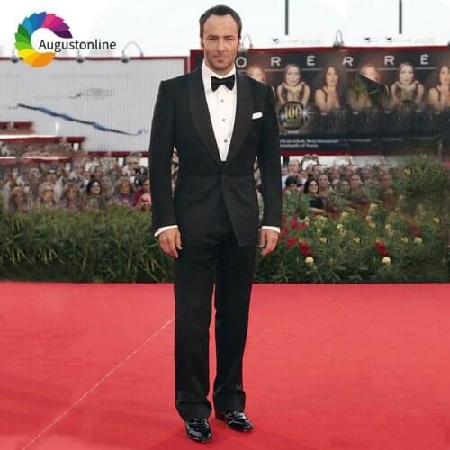 Black Men Suit (Blazer+Pants+Vest) 3 Pieces Slim Fit Wedding Business Wear Formal Shawl Lapel Costume Mariage Homme Stage Show