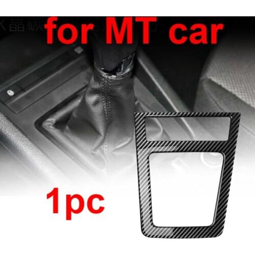 For SKODA Octavia MT/AT 2015-2018 Stall panel Decorative sticker Car window Button decorative frame Carbon Fiber Pattern
