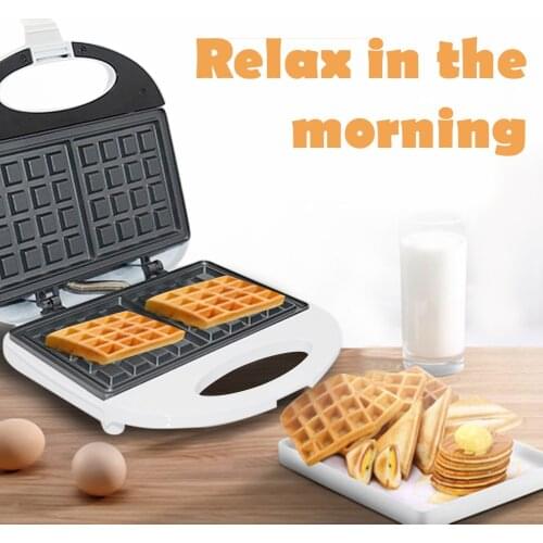 Electric Waffle Maker Sandwich Maker Walnut Cake Maker Cooking Multifunction Breakfast Machine Takoyaki Sandwichera 220V EU