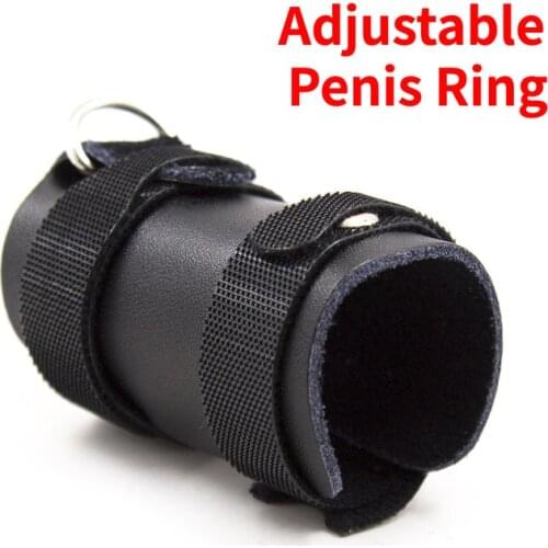 Adult Sex Products Adjustable Bondage Penis Ring for Men BDSM Penis Enlargement Extender Time Delay Cockring
