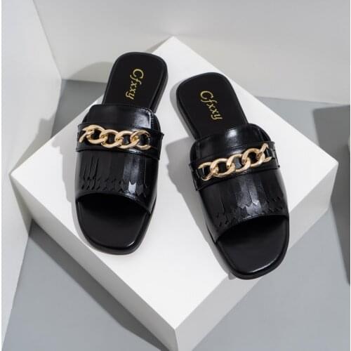 Summer Breathable Womens Beach Shoes Tassel Casual Womens Sandals Large Comfortable Womens Slippers Zapatillas Mujer