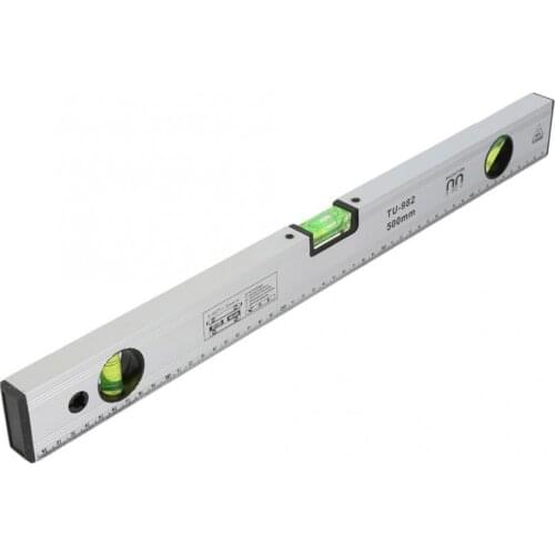 Linear Scale Nivel Burbuja Magnetic Aluminum Alloy Level Three Level Bubble Ruler Measure Tool Level