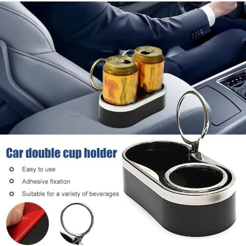 Multifunctional Universal Car Cup Holder Car Auto Truck Adhesive Mount Cup Drink Holder Organzier Storage Box