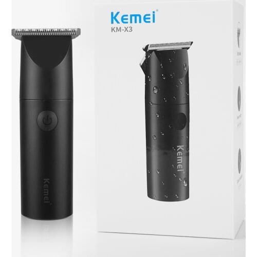 Professional Men Hair Trimmer Baldheaded Cutter T-Outliner Barber Shaving Machine Vintage Cordless Haircut Portable Clipper 45G