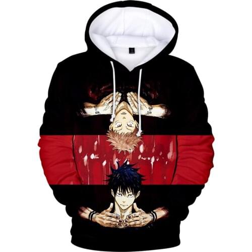 2021 New Jujutsu Kaisen 3D Printing Men/Women Autumn Fashion Kids Hoodies Sweatshirts Harajuku Long Sleeves Teen Pollover Hoodie