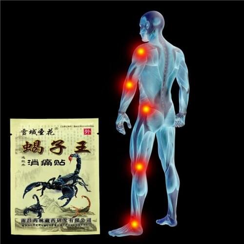 Wholesale Medical Emperor Scorpion Venom Orthopedic Plaster Chinese herbal medicine Body/Joint shoulder periarthritis Pain Relie