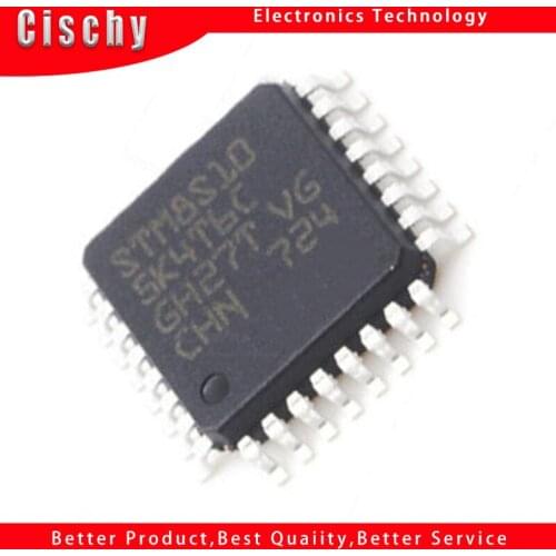 10pcs/lot STM8S105K4T6C STM8S105K4T6 STM8S105 K4T6C LQFP-44