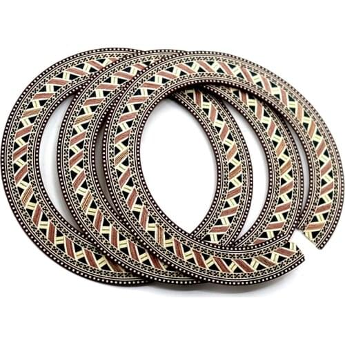 3PCS Guitar Sound hole Inlay WOOD For Classical guitar Guitar Accessories YKQ85