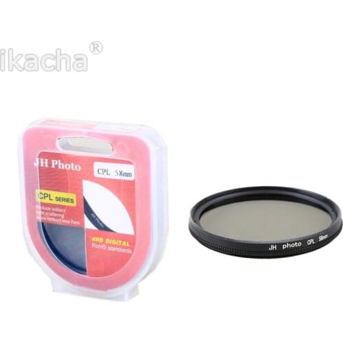 37 40.5 43 46 49 52 55 58 62 67 72 77 82mm CPL Filter Camera For Canon Nikon D5300 D5500 Lenses Lens D5200 D3300 D3100 D5100