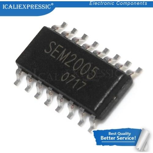 5PCS SEM2005 SOP-16 SOP LCD high-voltage board chip
