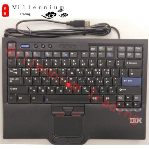 New Original Keyboard for Lenovo ThinkPad SK-8845RC SK-8845CR SK-8845 UItraNav Russian USB Keyboard&Trackpoint
