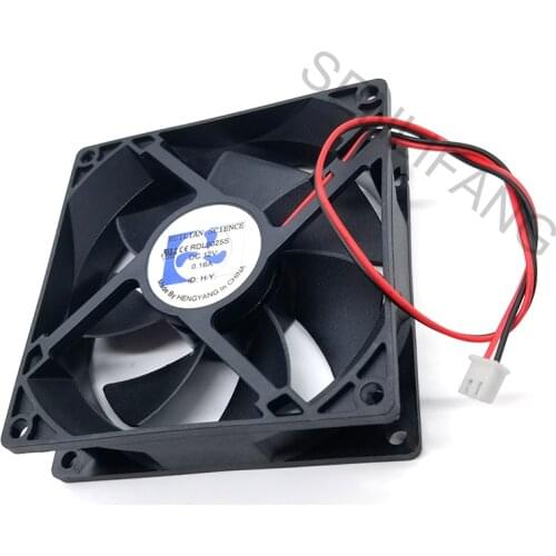 Brand new for RDL9025S 9025 DC12V 0.16A 90*90*25MM 2 line refrigerator fan