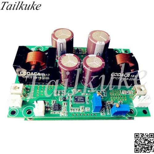 DC-DC High-power Booster Module 16-90V Up 20-145V Input >20A Staggered Parallel >1KW