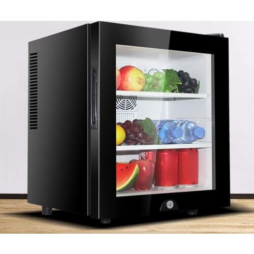 30L Mini Refrigerator Household Single Door Wine Milk Food Cold Storage Home Cooler Dormitory Freezer Fridge LBC-30AA 220V/50hz