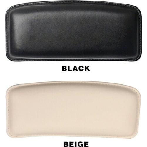 Leather Knee Pad Car Interior Pillow Comfortable Elastic Cushion Memory Foam Universal Thigh Support Car Accessories