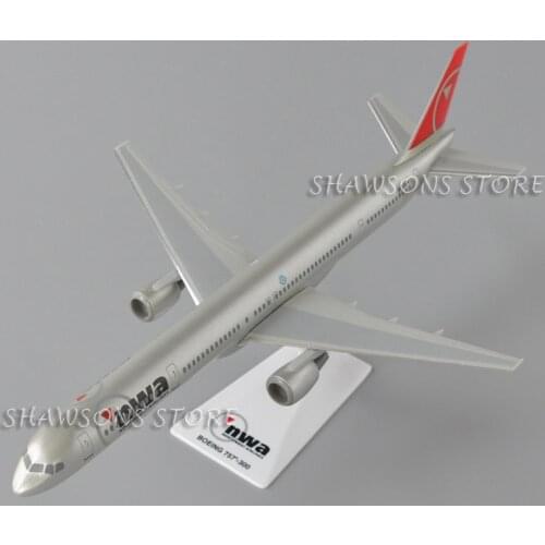1:200 Scale Aircraft Model Toy Northwest Airlines NWA Boeing 757-300 Plane Miniature Replica Collection
