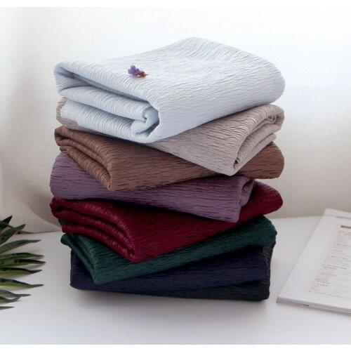 MTA 50*150cm Sewing Fabric Cotton The Cloth Tissu Au Metre Flowers Kente Patchwork Fabrics Bark Texture Polyester 400g/m D30