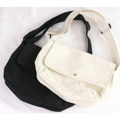 031519 new hot women handbag female canvas messenger bag student leisure bag