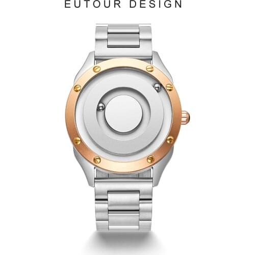 EUTOUR2021 new arrival Original new unisex watch quartz watch, simple luxury couple watch 40mm dial. 26mm stainless steel strap